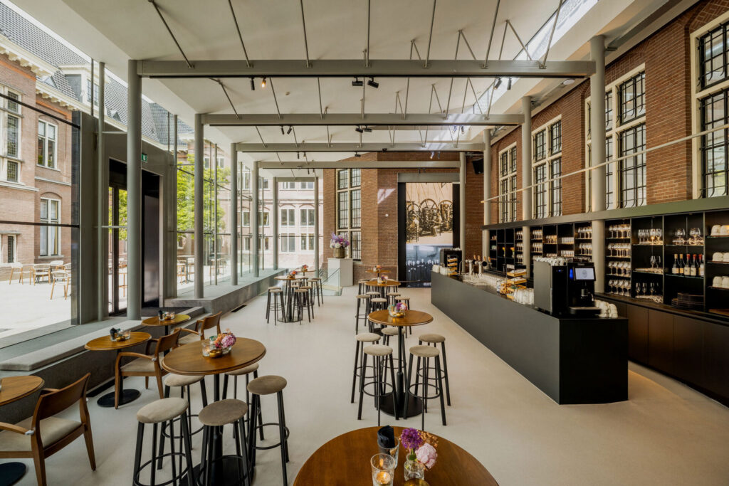 Foyer is een perfecte plek voor een borrel of een walking dinner bij Munthuys